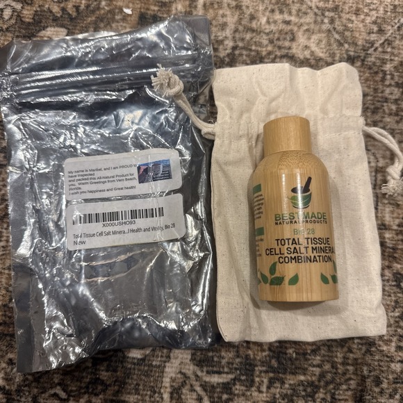 Bestmade Naturalproducts.com Other - Bestmade Total Tissue Cell Salt Mineral Combination, BIO28 Lactose-Free - Hel...